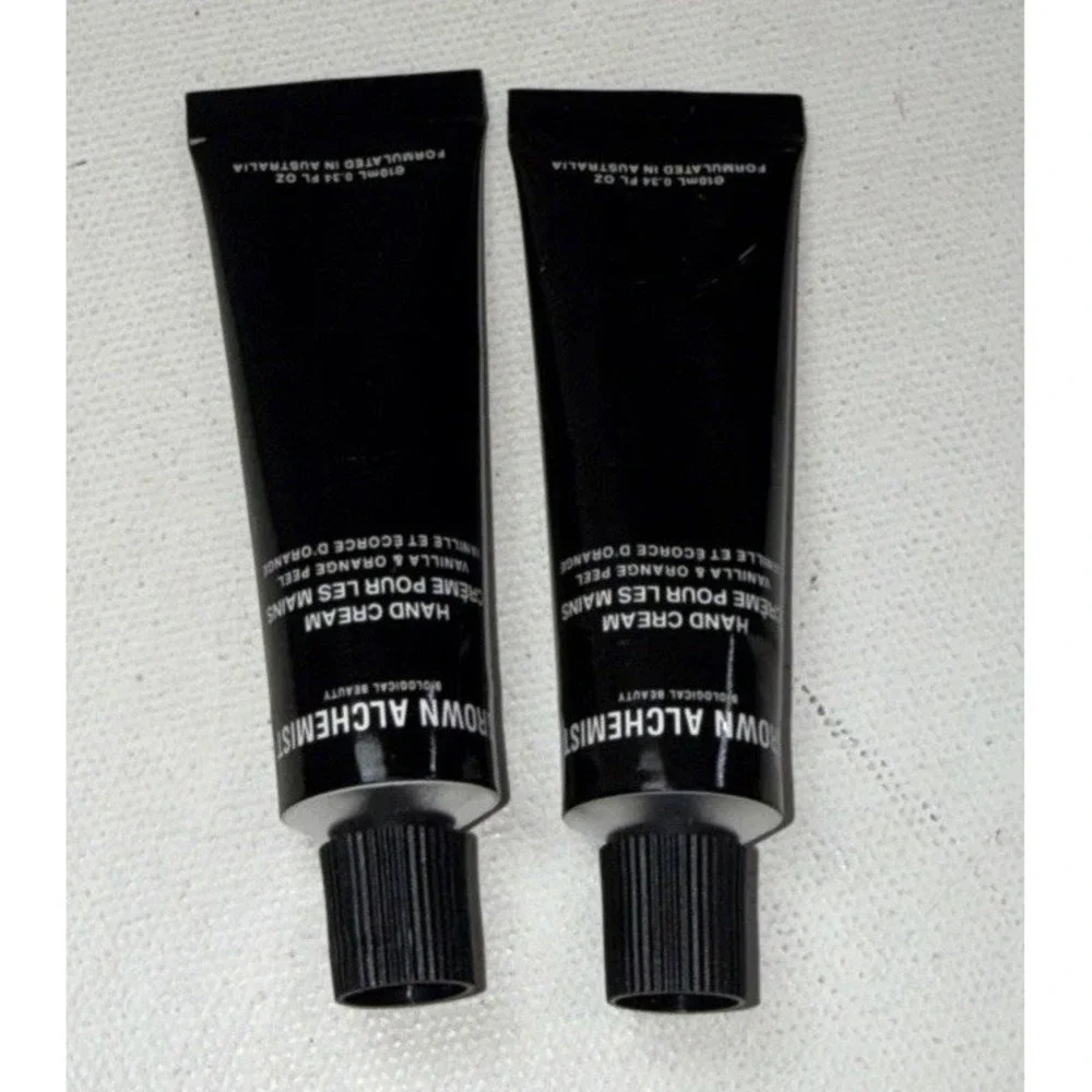 2x Grown‎ Alchemist Restorative Hand Cream Vanilla & Orange Peel 0.34 Oz Each